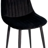 Scaun de bucătărie Magnus Avuc Stofă/ Black Black photo 3
