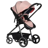 Cărucior pentru copil Colibro Onemax 3 in 1 2367-003/ Pink photo 3