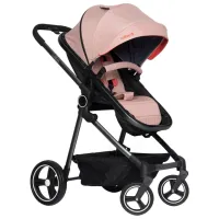 Cărucior pentru copil Colibro Onemax 3 in 1 2367-003/ Pink photo 4
