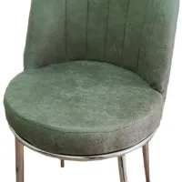Scaun de bucătărie Magnus Gold 109 Stofă/ Olive photo 3