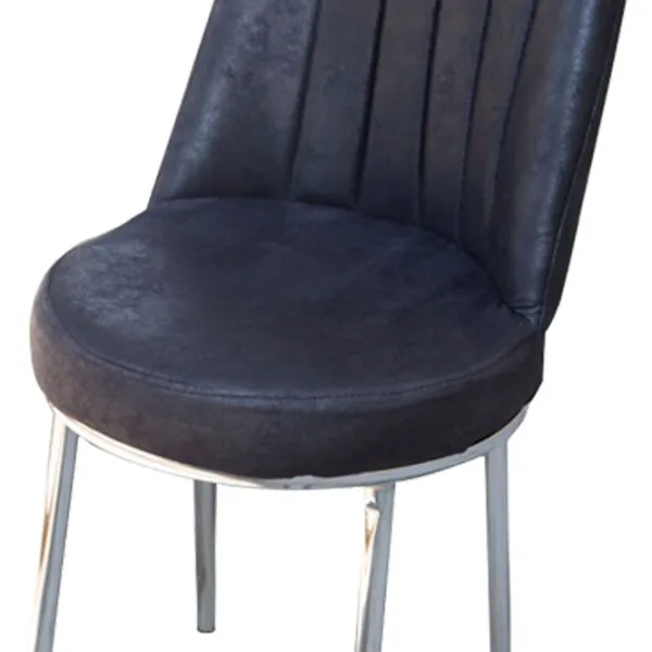 Scaun de bucătărie Magnus Gold 115 Stofă/ Black photo 3 Scaun de bucătărie Magnus Gold 115 Stofă/ Black photo 3