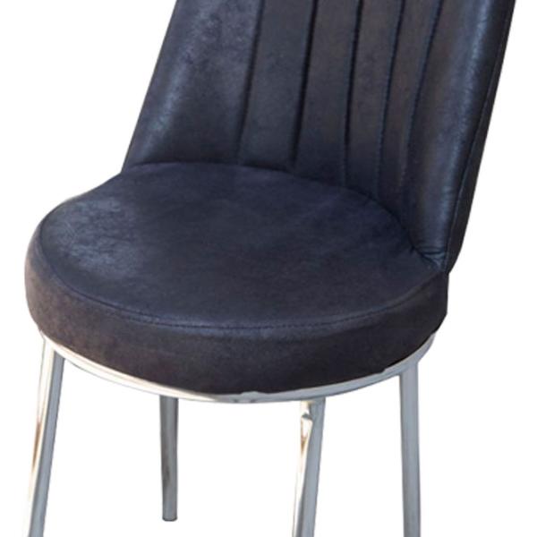 Scaun de bucătărie Magnus Gold 115 Stofă/ Black photo 3 Scaun de bucătărie Magnus Gold 115 Stofă/ Black photo 3