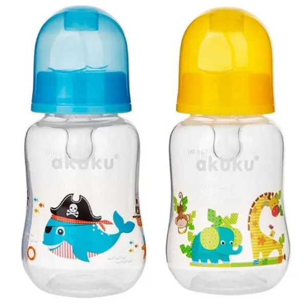 Biberon Akuku A0004 Unisex/ 125 ml/ Multicolor photo 3