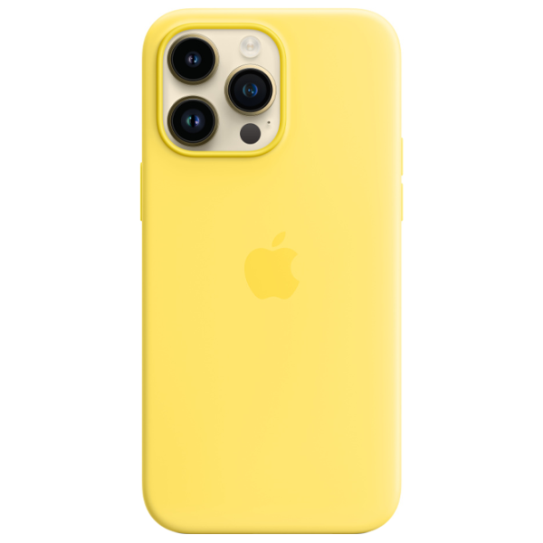 Чехол для смартфона Apple iPhone 14 Pro Apple/ Back/ TPU/ Canary Желтый photo 2