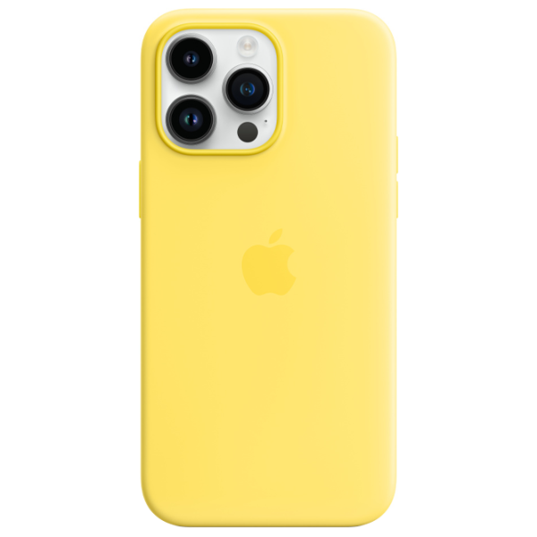 Чехол для смартфона Apple iPhone 14 Pro Apple/ Back/ TPU/ Canary Желтый photo 3