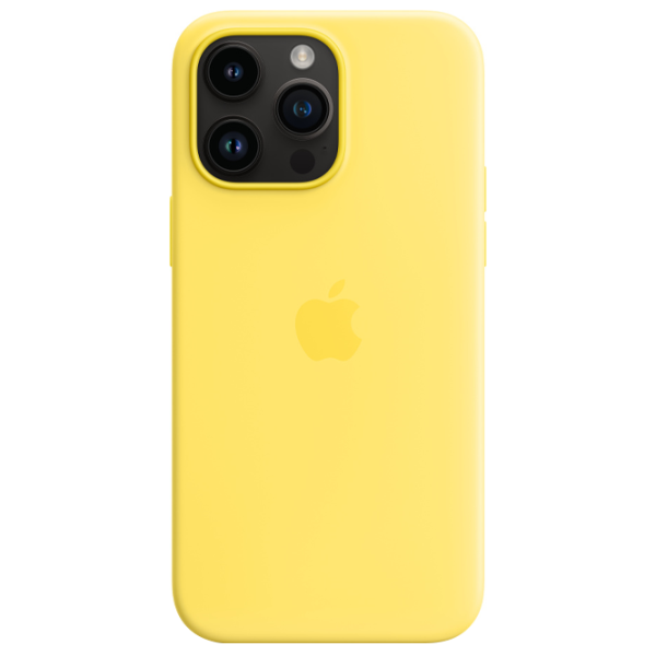 Чехол для смартфона Apple iPhone 14 Pro Apple/ Back/ TPU/ Canary Желтый photo 4