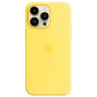 Husă pentru smartphone Apple iPhone 14 Pro Max Apple/ Back/ TPU/ Canary Yellow photo 4