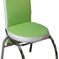 Scaun de bucătărie Magnus Merchan ECO Piele/ Green White photo 2