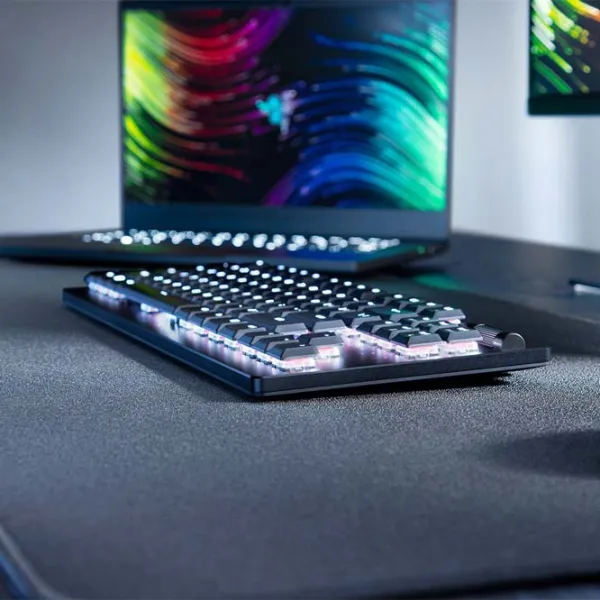 Tastatură Razer DeathStalker V2 Pro TKL Fără fir + Cu fir/ Black photo 7