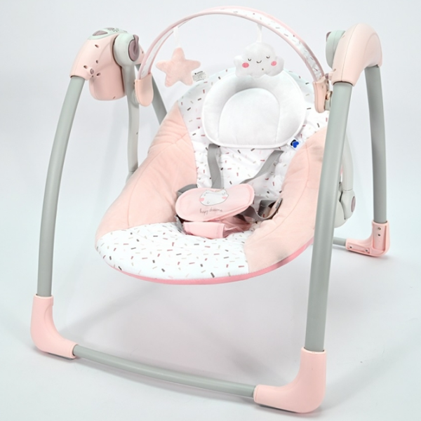 Leagăn pentru bebeluși Kikka Boo Chillo (83678-005) 11 kg/ Pink photo 2 Leagăn pentru bebeluși Kikka Boo Chillo (83678-005) 11 kg/ Pink photo 2