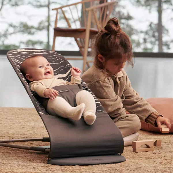 Leagăn pentru bebeluși BabyBjorn Bliss (482-003) 13 kg/ Anthracite photo 5 Leagăn pentru bebeluși BabyBjorn Bliss (482-003) 13 kg/ Anthracite photo 5