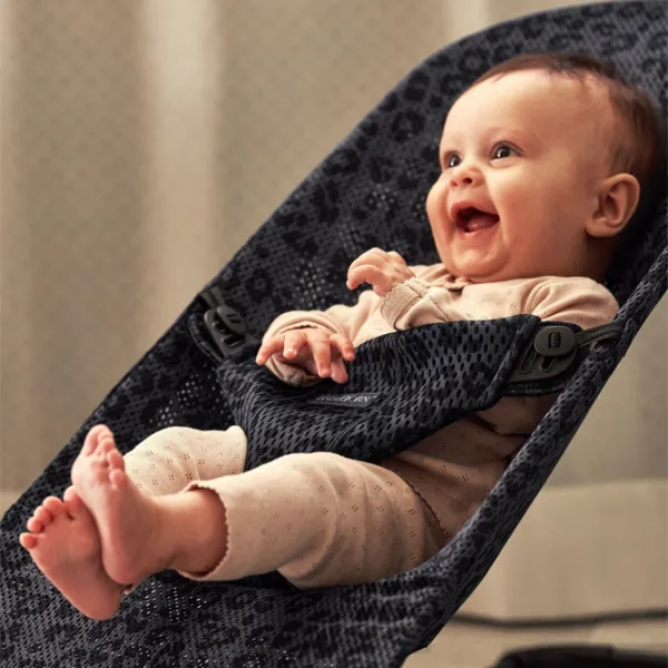 Leagăn pentru bebeluși BabyBjorn Bliss Mesh (482-004) 13 kg/ Anthracite photo 3