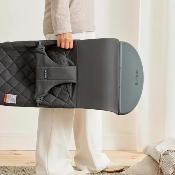 Leagăn pentru bebeluși BabyBjorn Bliss (482-001) 13 kg/ Anthracite photo 2 Leagăn pentru bebeluși BabyBjorn Bliss (482-001) 13 kg/ Anthracite photo 2