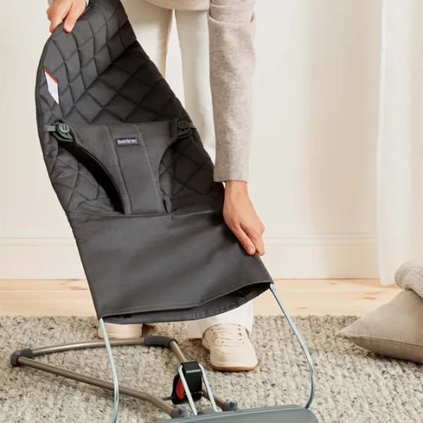 Leagăn pentru bebeluși BabyBjorn Bliss (482-001) 13 kg/ Anthracite photo 3 Leagăn pentru bebeluși BabyBjorn Bliss (482-001) 13 kg/ Anthracite photo 3