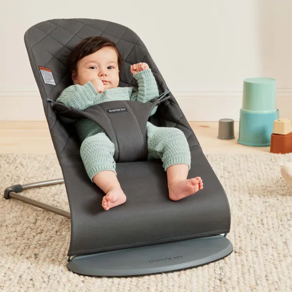 Leagăn pentru bebeluși BabyBjorn Bliss (482-001) 13 kg/ Anthracite photo 4 Leagăn pentru bebeluși BabyBjorn Bliss (482-001) 13 kg/ Anthracite photo 4