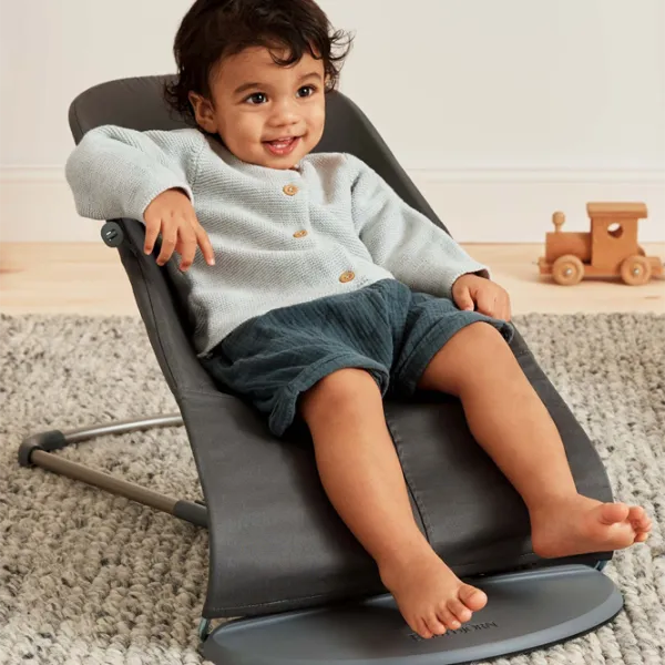 Leagăn pentru bebeluși BabyBjorn Bliss (482-001) 13 kg/ Anthracite photo 5 Leagăn pentru bebeluși BabyBjorn Bliss (482-001) 13 kg/ Anthracite photo 5
