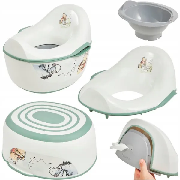 Горшок Keeeper Winnie The Pooh 4in1 18678581 для девочек/ 18+ месяцев/ Белый photo 9