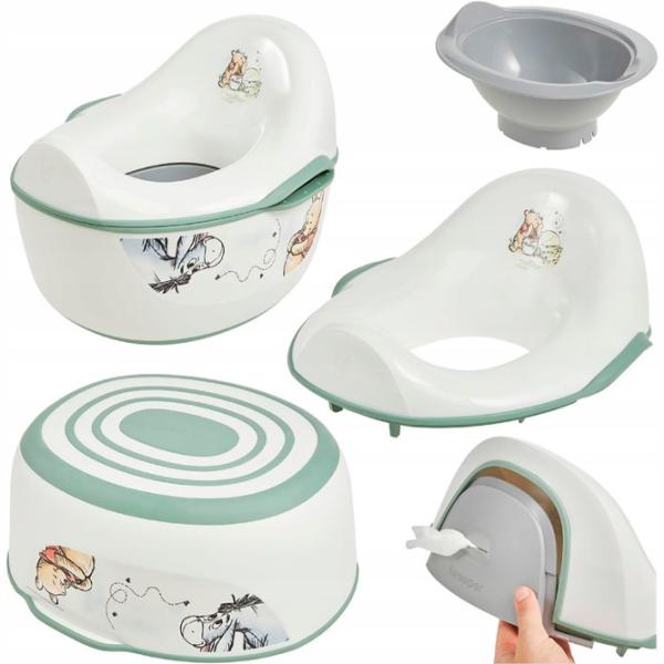 Горшок Keeeper Winnie The Pooh 4in1 18678581 для девочек/ 18+ месяцев/ Белый photo 9