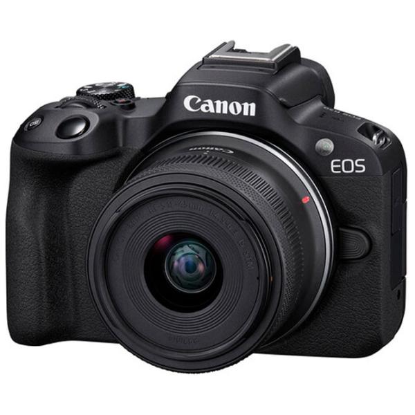 Cameră foto Canon EOS R50 RF-S 18-45 f/ 4.5-6.3 IS STM Kit CMOS/ Black photo 2 Cameră foto Canon EOS R50 RF-S 18-45 f/ 4.5-6.3 IS STM Kit CMOS/ Black photo 2