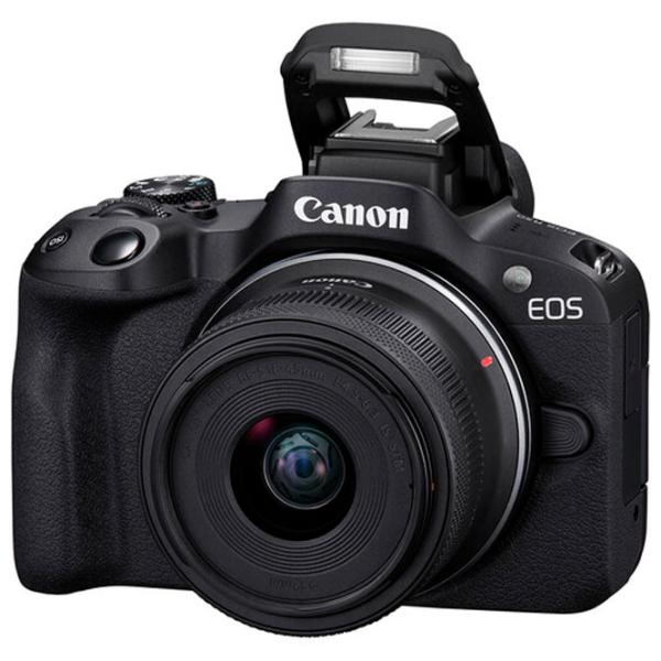 Cameră foto Canon EOS R50 RF-S 18-45 f/ 4.5-6.3 IS STM Kit CMOS/ Black photo 3 Cameră foto Canon EOS R50 RF-S 18-45 f/ 4.5-6.3 IS STM Kit CMOS/ Black photo 3