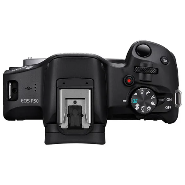 Cameră foto Canon EOS R50 RF-S 18-45 f/ 4.5-6.3 IS STM Kit CMOS/ Black photo 7 Cameră foto Canon EOS R50 RF-S 18-45 f/ 4.5-6.3 IS STM Kit CMOS/ Black photo 7