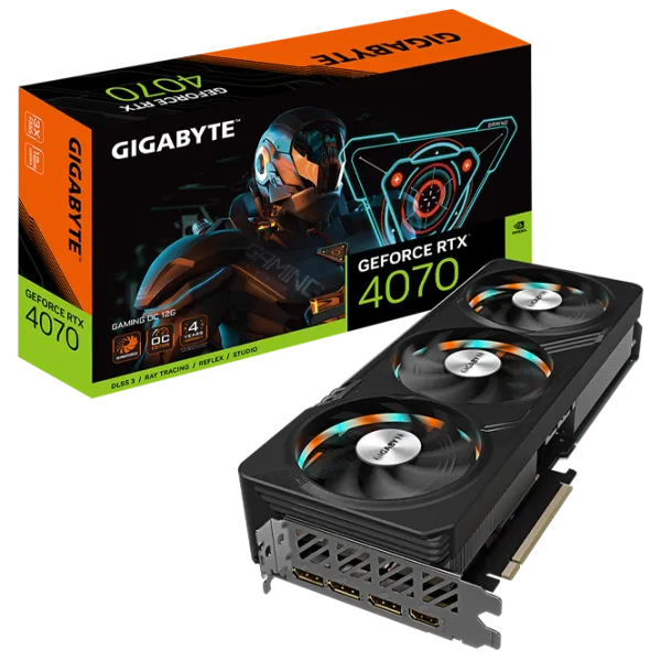 Placă video Gigabyte GeForce RTX 4070 GAMING OC PCI Express x16 4.0 / 12 GB photo 8 Placă video Gigabyte GeForce RTX 4070 GAMING OC PCI Express x16 4.0 / 12 GB photo 8
