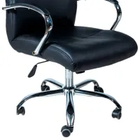 Офисное кресло Magnus 9001 ЭКО Кожа/ Черный photo 4