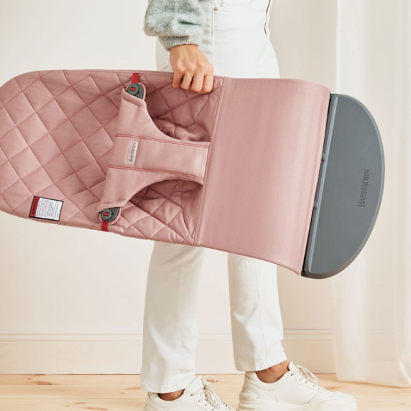 Детские качели BabyBjorn Bliss (482-015) 13 кг/ Розовый photo 2 Детские качели BabyBjorn Bliss (482-015) 13 кг/ Розовый photo 2