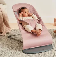 Leagăn pentru bebeluși BabyBjorn Bliss (482-015) 13 kg/ Pink photo 4