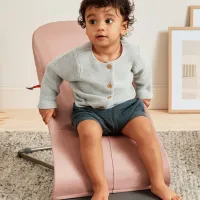 Leagăn pentru bebeluși BabyBjorn Bliss (482-015) 13 kg/ Pink photo 5