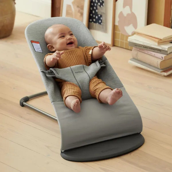 Leagăn pentru bebeluși BabyBjorn Bliss (482-011) 13 kg/ Light Gray photo 2