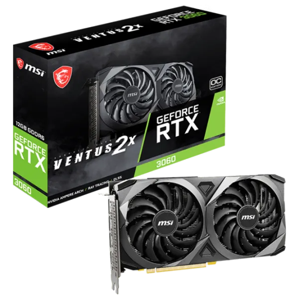 Видеокарта MSI GeForce RTX 3060 VENTUS 2X OC PCI Express x16 4.0 / 12 ГБ photo 5