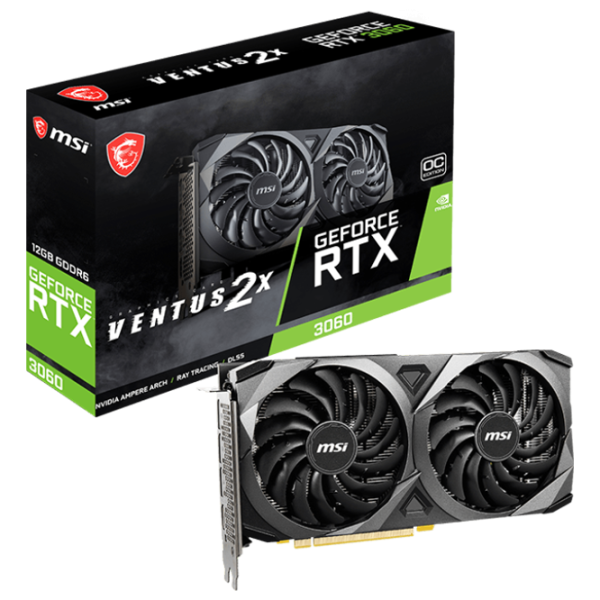 Видеокарта MSI GeForce RTX 3060 VENTUS 2X OC PCI Express x16 4.0 / 12 ГБ photo 5