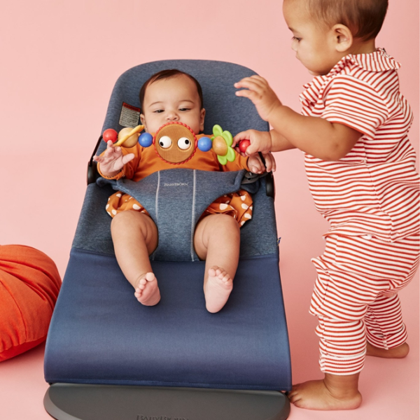 Leagăn pentru bebeluși BabyBjorn Bliss (482-009) 13 kg/ Blue photo 3 Leagăn pentru bebeluși BabyBjorn Bliss (482-009) 13 kg/ Blue photo 3