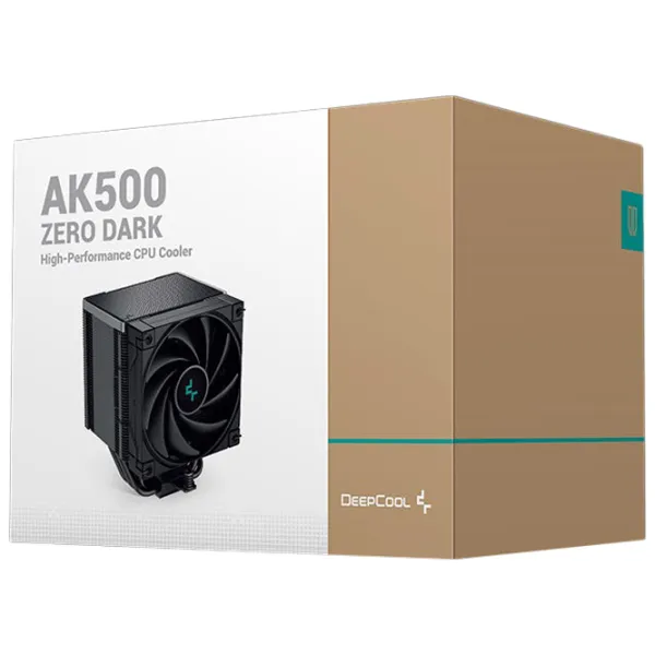 Cooler Deepcool AK500 ZERO DARK Hydro Bearing/ 1850 rpm photo 5 Cooler Deepcool AK500 ZERO DARK Hydro Bearing/ 1850 rpm photo 5