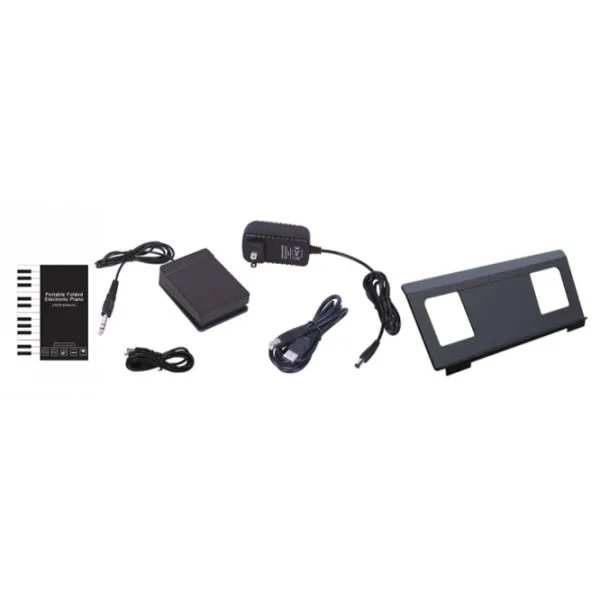 Pian pentru copii Konix PH88Q 88 White/ Black photo 4