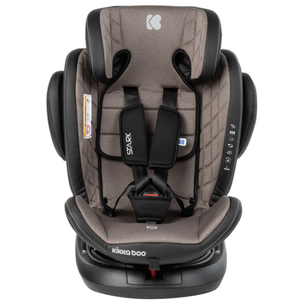 Scaun auto Kikka Boo Stark  0 luni - 12 ani / 36 kg / Beige photo 3