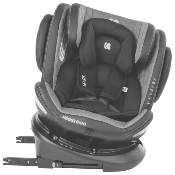 Scaun auto Kikka Boo Stark  0 luni - 12 ani / 36 kg / Black photo 6