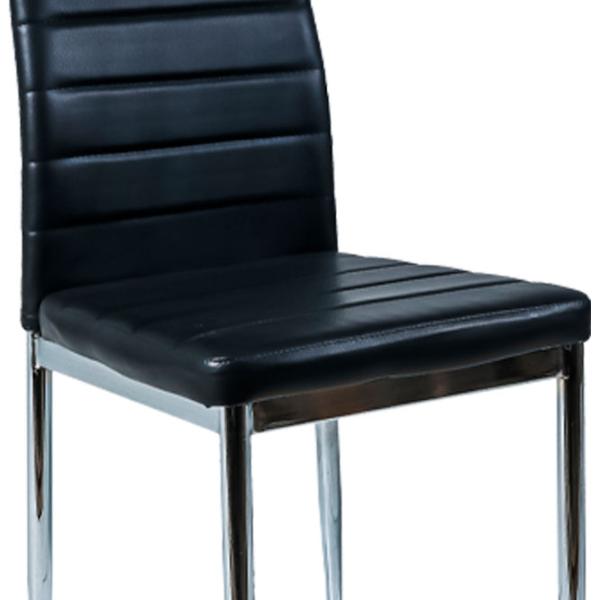 Scaun de bucătărie Magnus DC 990C ECO Piele/ Black photo 3 Scaun de bucătărie Magnus DC 990C ECO Piele/ Black photo 3