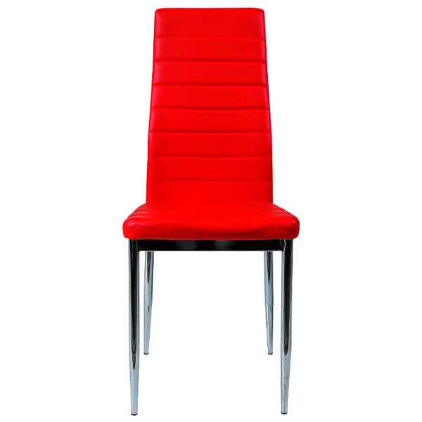 Scaun de bucătărie Magnus DC 991C ECO Piele/ Red photo 2 Scaun de bucătărie Magnus DC 991C ECO Piele/ Red photo 2