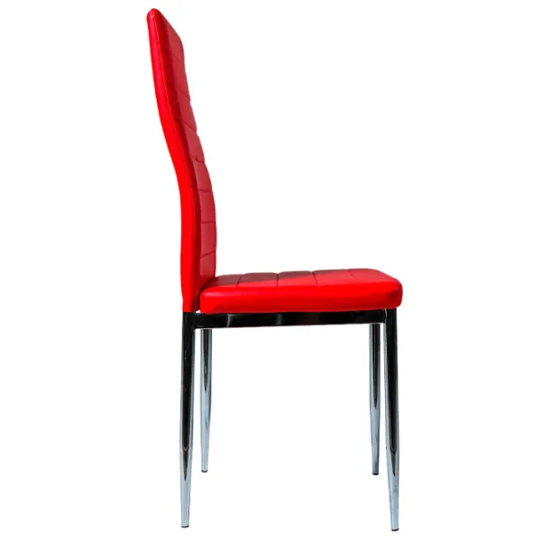 Scaun de bucătărie Magnus DC 991C ECO Piele/ Red photo 3 Scaun de bucătărie Magnus DC 991C ECO Piele/ Red photo 3