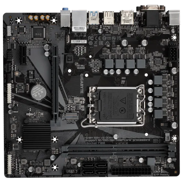 Placă de bază Gigabyte H610M S2H V2 mATX/ Intel H610 photo 4