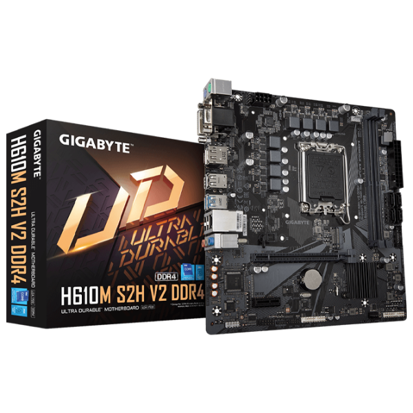 Placă de bază Gigabyte H610M S2H V2 mATX/ Intel H610 photo 6