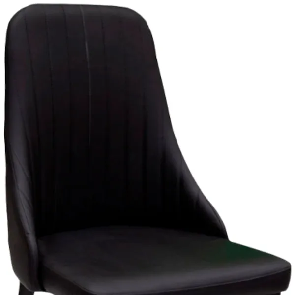 Кухонный стул Magnus DC A13 Велюр/ Черный Черный photo 3 Кухонный стул Magnus DC A13 Велюр/ Черный Черный photo 3