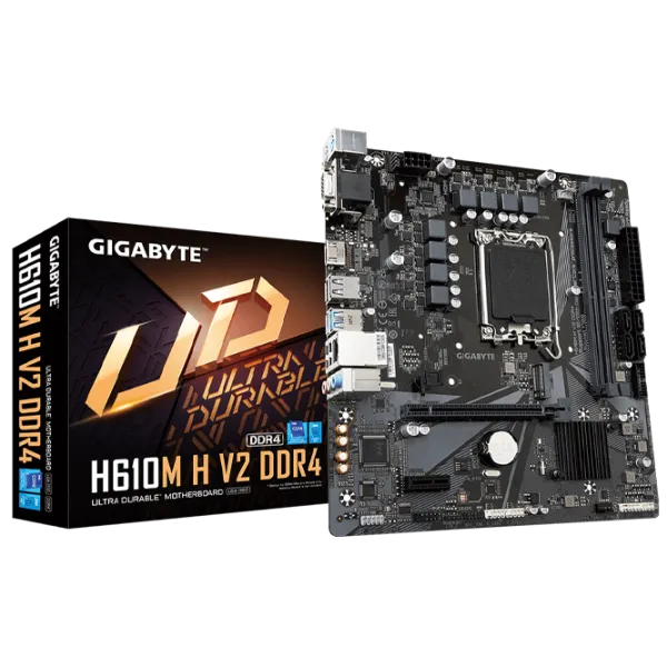 Материнская плата Gigabyte H610M H V2 mATX / Intel H610 photo 6