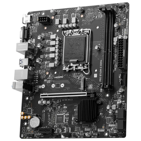 Материнская плата MSI PRO B760M-E mATX/ Intel B760 photo 3