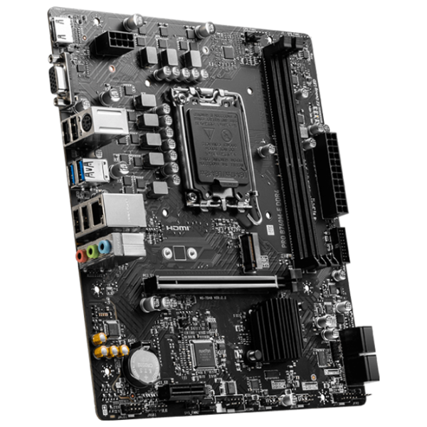 Материнская плата MSI PRO B760M-E mATX/ Intel B760 photo 4