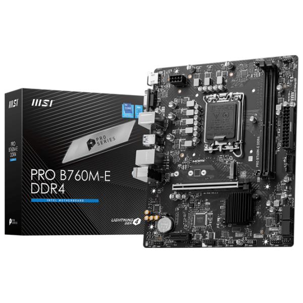 Материнская плата MSI PRO B760M-E mATX/ Intel B760 photo 6