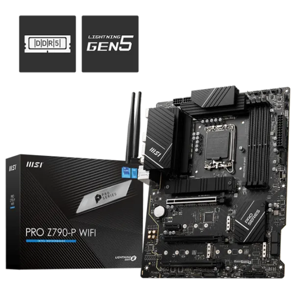 Материнская плата MSI PRO Z790-P WIFI ATX/ Intel Z790 photo 5 Материнская плата MSI PRO Z790-P WIFI ATX/ Intel Z790 photo 5