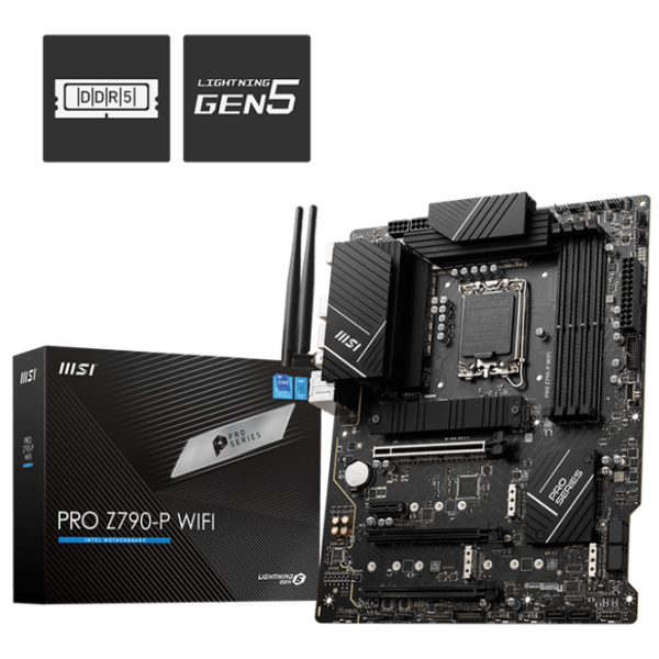 Материнская плата MSI PRO Z790-P WIFI ATX/ Intel Z790 photo 5 Материнская плата MSI PRO Z790-P WIFI ATX/ Intel Z790 photo 5